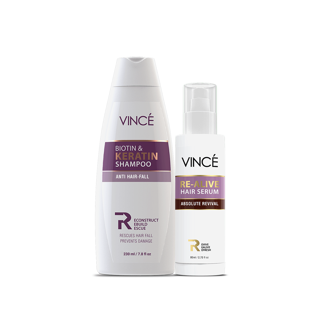 2 Step Shiny Hair Combo Best Anti HairFall Kit in Dubai, UAE Vince