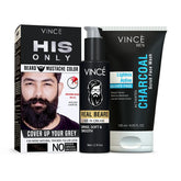 Beard & Mustache Grooming Essentials - Natural Black