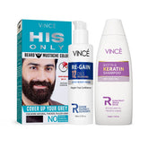 Ultimate Beard & Hair Care Pack (Men) - Dark Brown