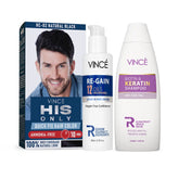 Ultimate Hair Color & Care Pack (Men) - Natural Black