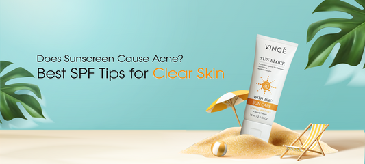Does Sunscreen Cause Acne Best SPF Tips for Clear Skin