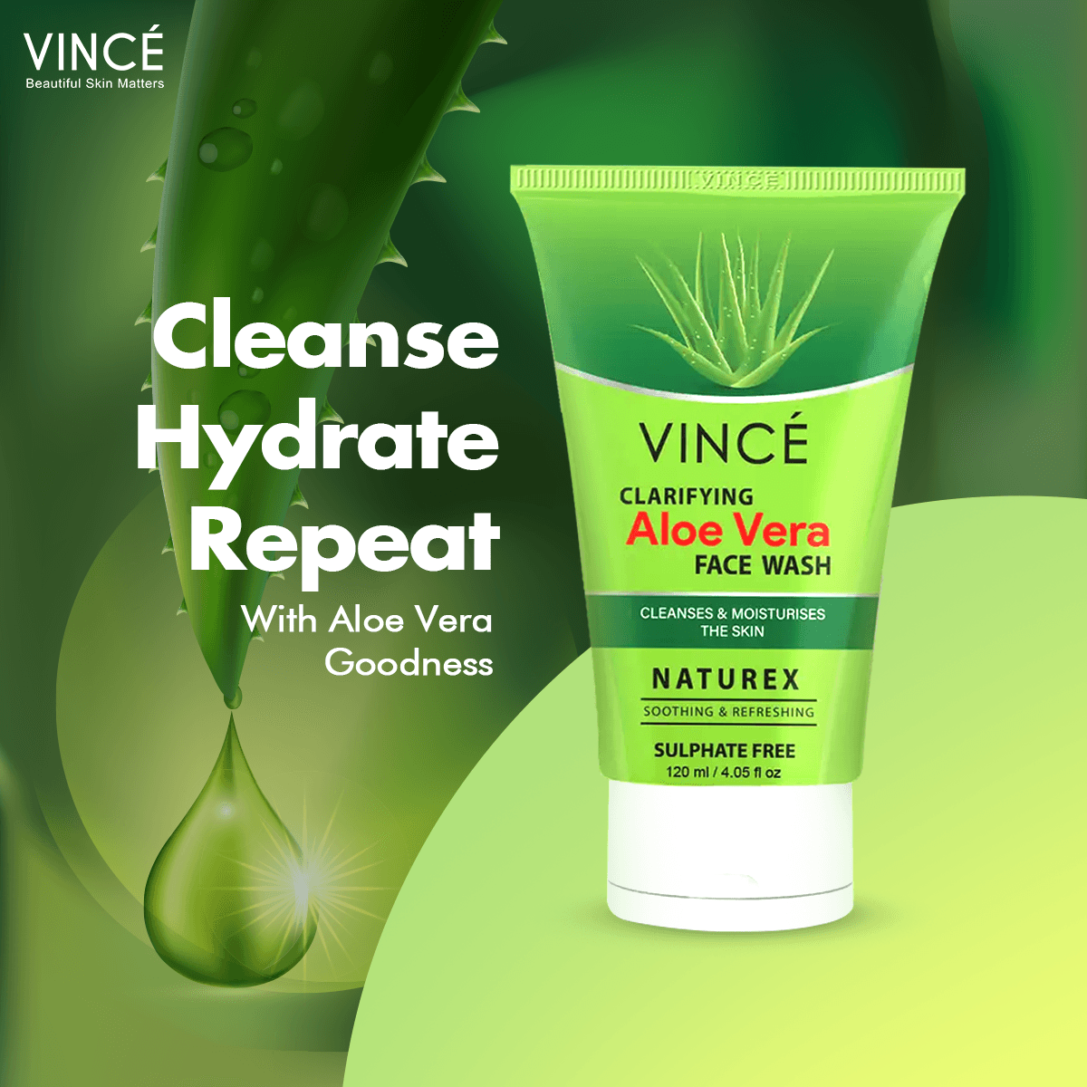aloe vera plant face wash Aloe Vera Face Wash – Vince Beauty