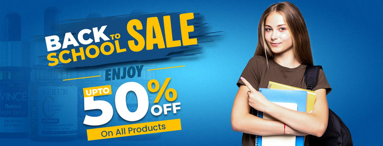 Back To School Sale UPTO 50% OFF