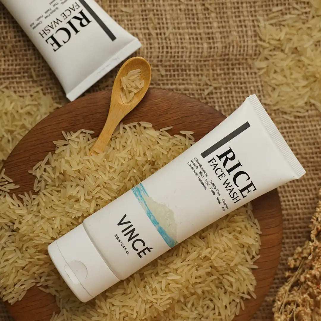Best Rice Face Wash in Dubai by VINCE