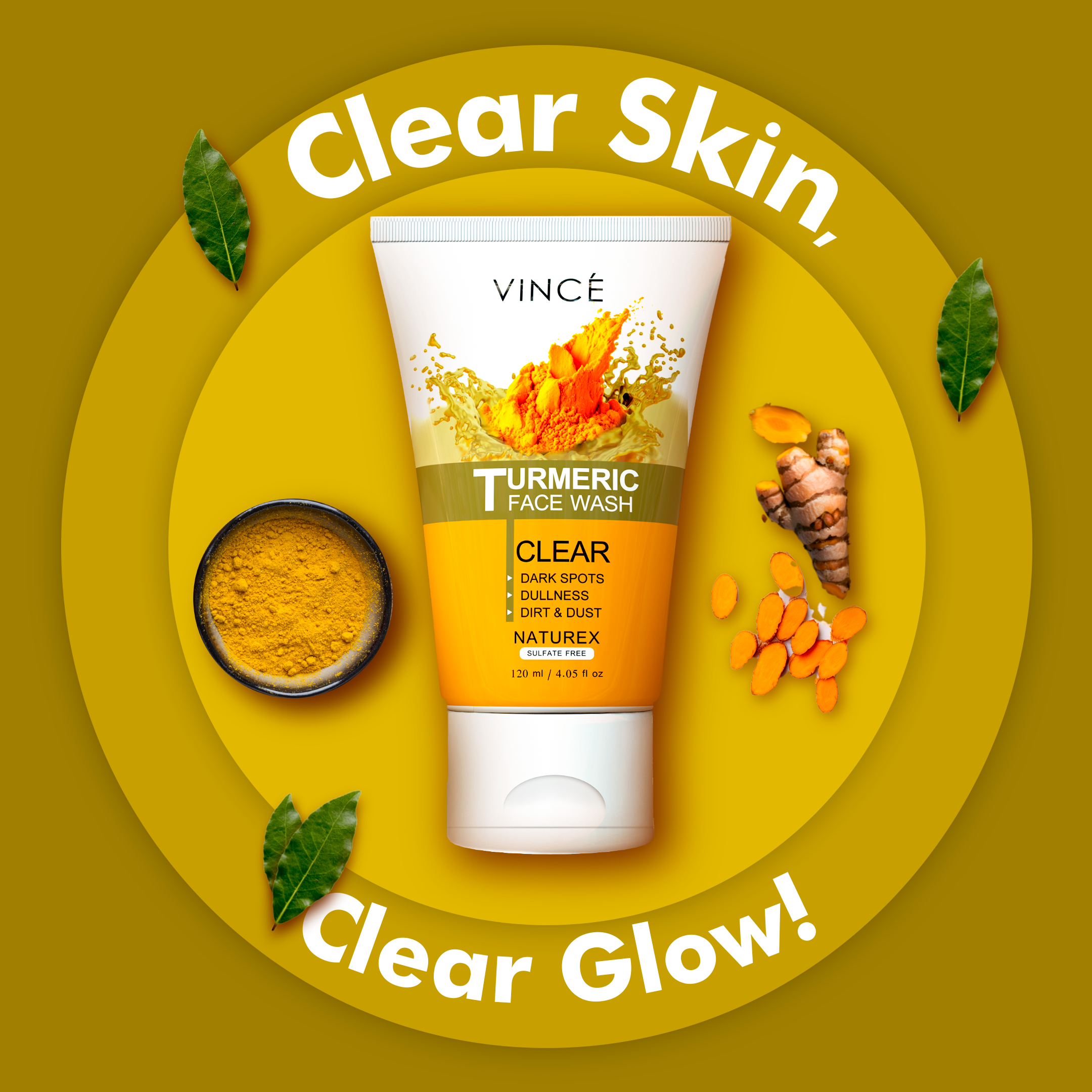 Turmo Magic Best Turmeric Face Wash in Dubai, UAE – Vince Beauty