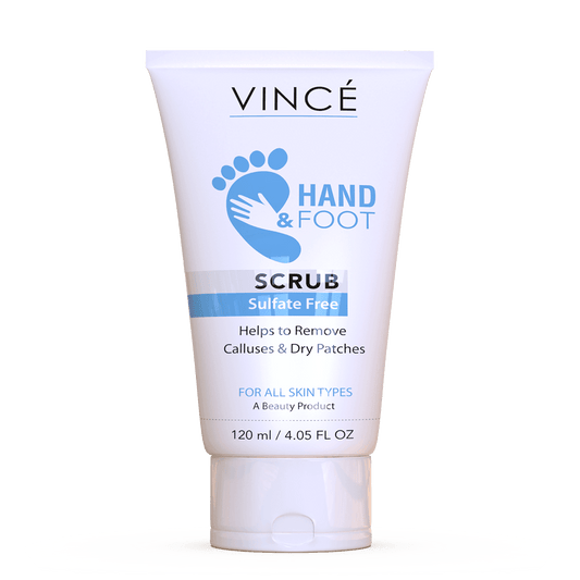 Hand and Foot Scrub in UAE by Vince Beauty