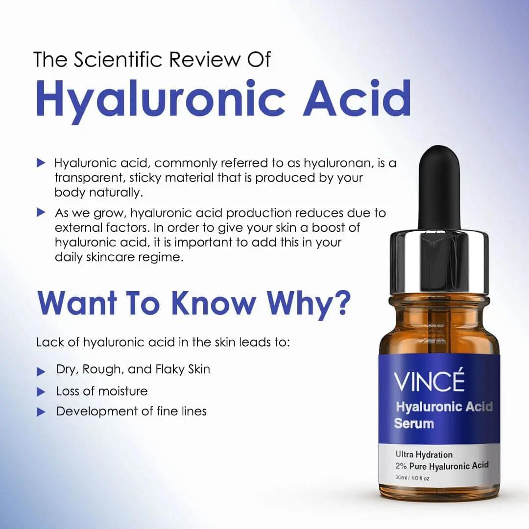 Hyaluronic Acid Serum by Vince Beauty in UAE