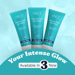 Intense Glow Face Wash Pack of 3