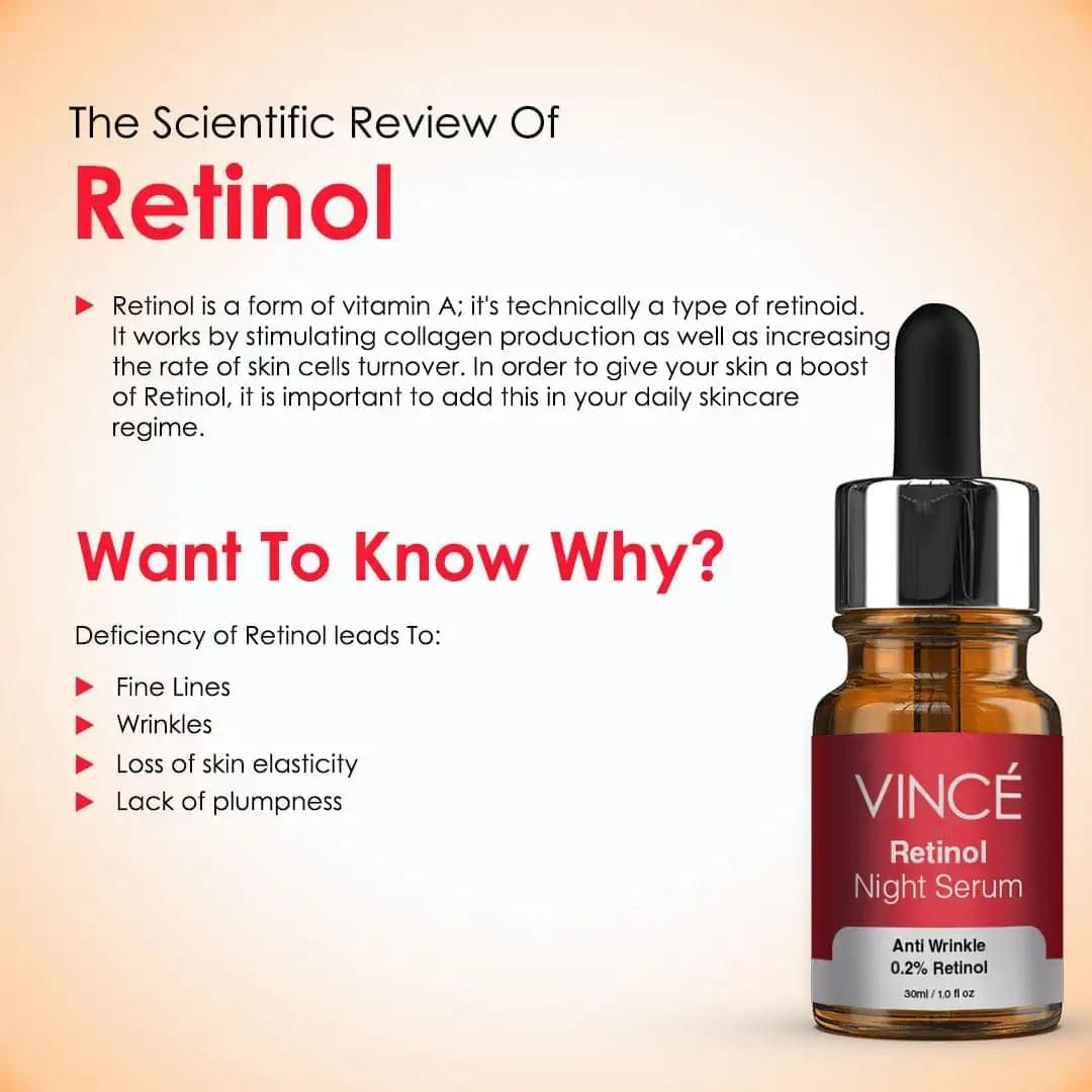 Best Retinol Night Serum - Anti Wrinkle in Dubai, UAE