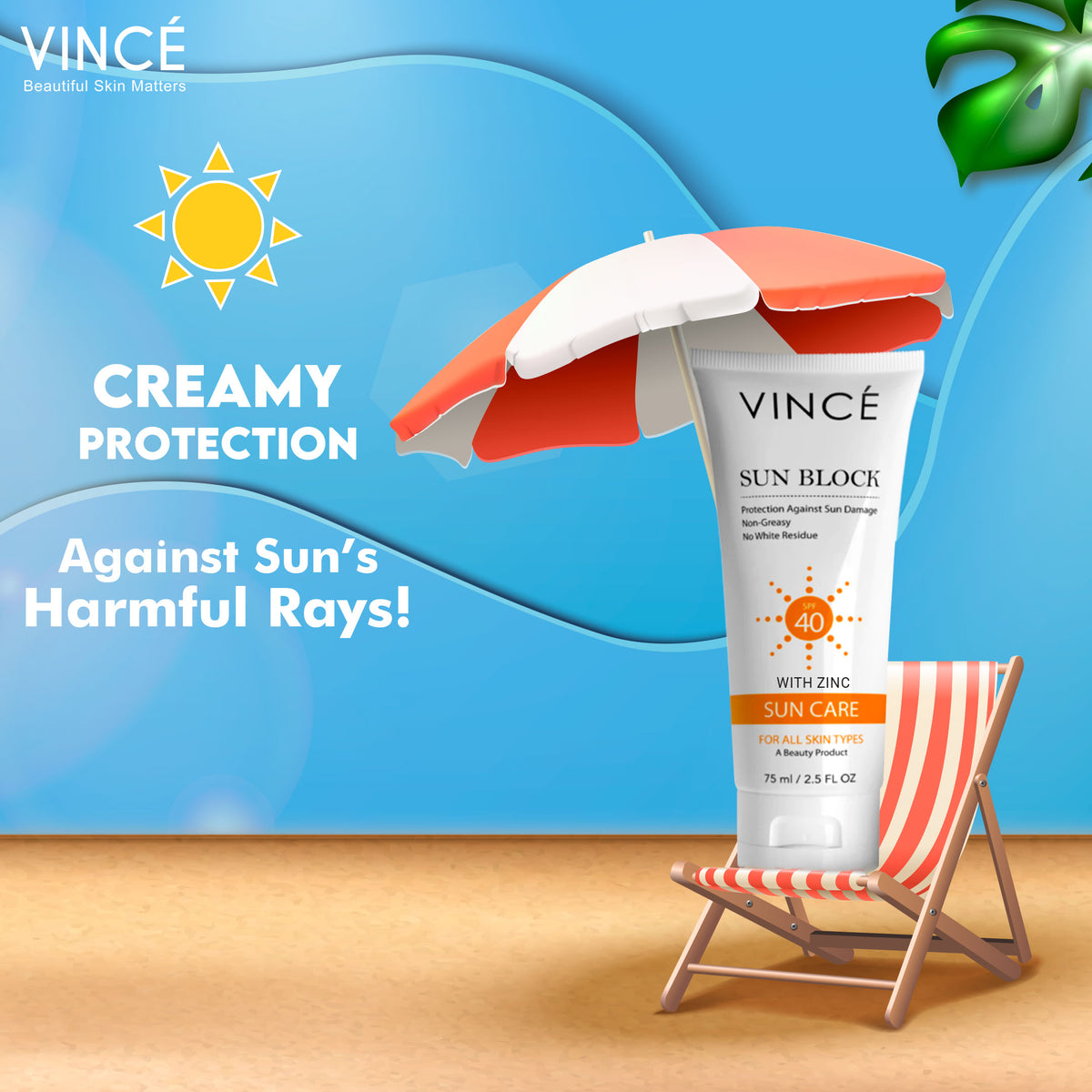 VINCE Sunblock SPF SPF 40