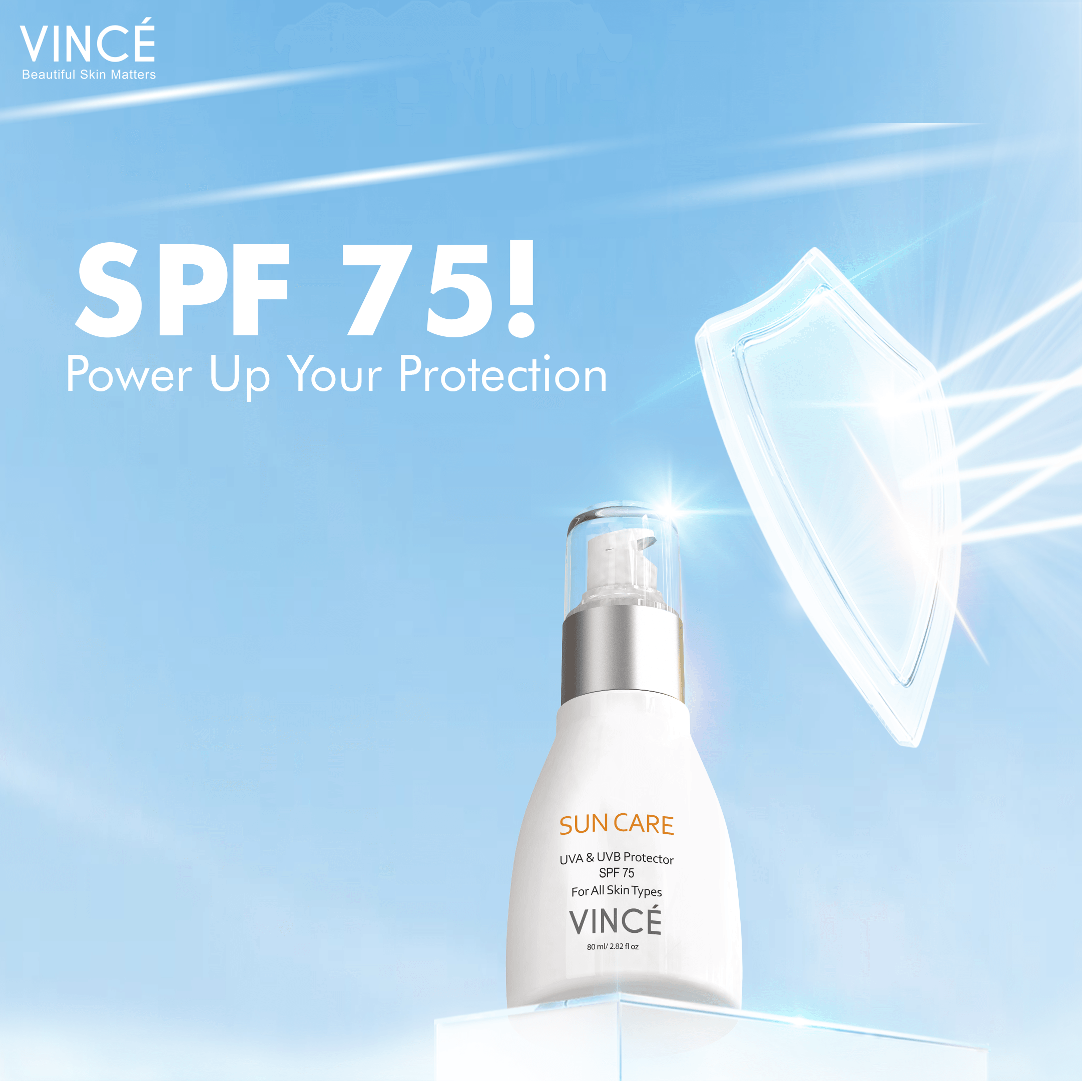 75 Sunscreen Sunblock SPF 75