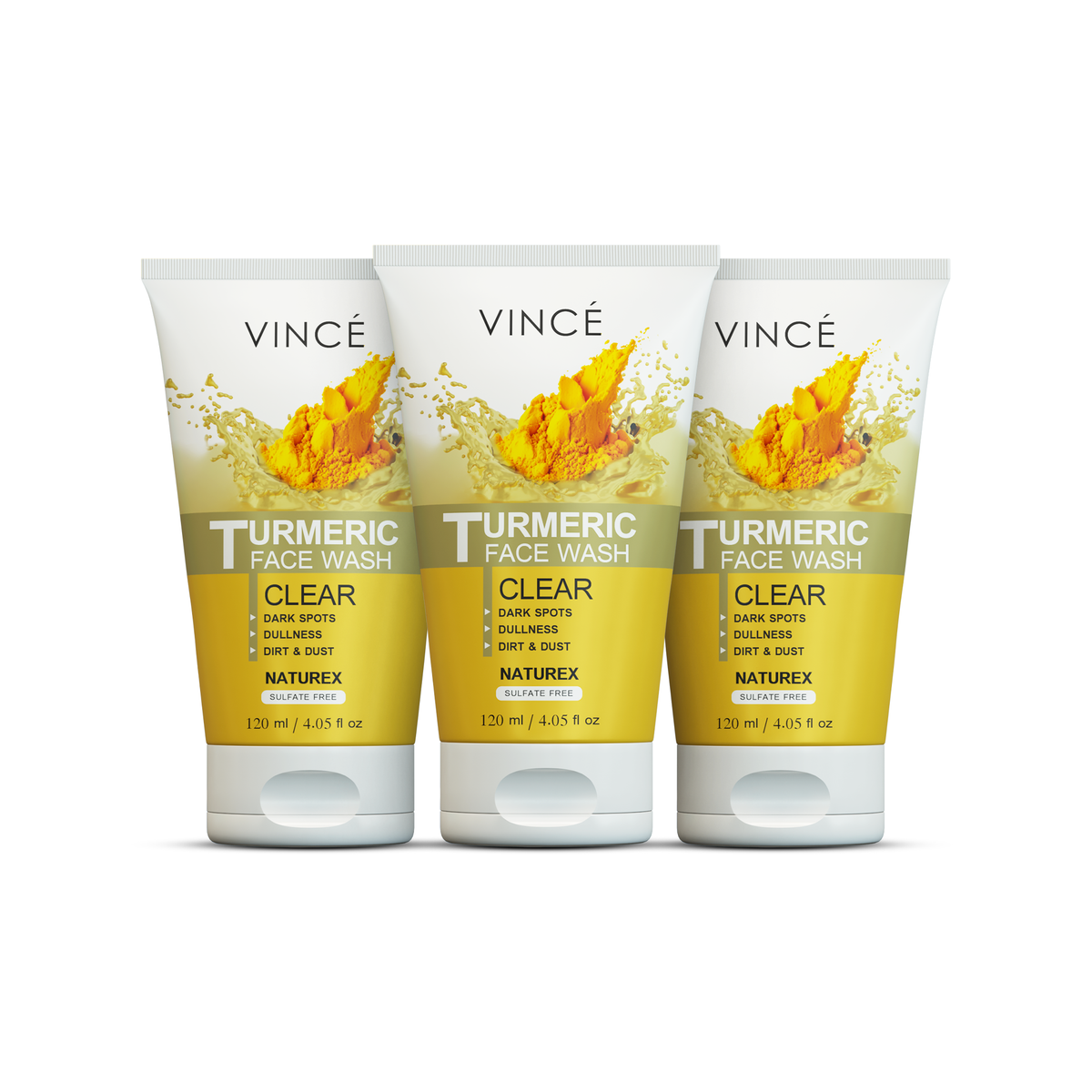 Turmeric Face Wash Pack of 3