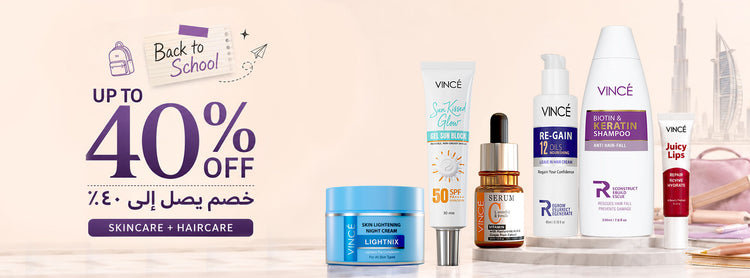 VINCE BEAUTY - Back To School Sale Upto 40% OFF in Dubai, UAE