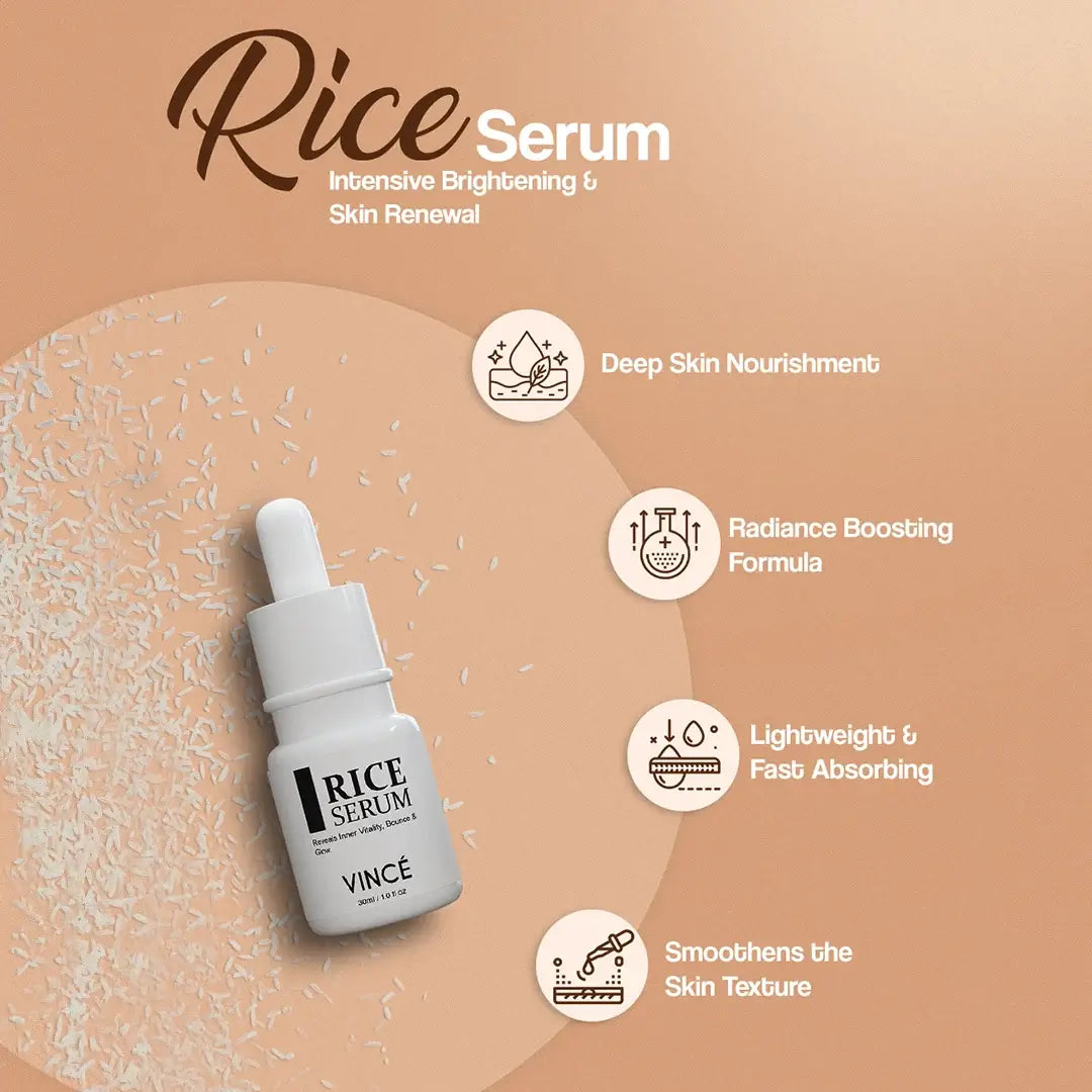 Rice Face Serum in Dubai, UAE by VINCE