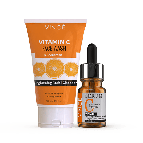Vince Vitamin C Serum + Vitamin Face Wash (Combo) in UAE