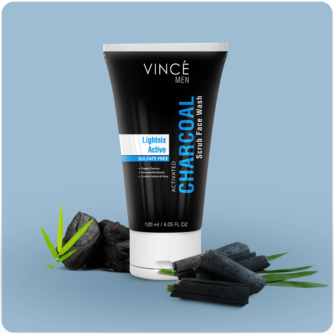 Charcoal Scrub Face Wash Men