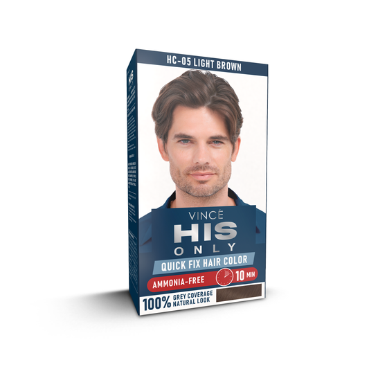 Light Brown His Only Men Hair Color - (HC-05)