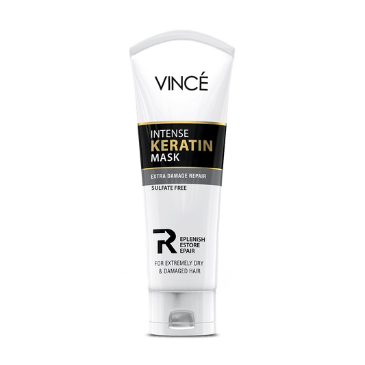 Intense Keratin Mask for extra  damage repair in USE by Vince Beauty