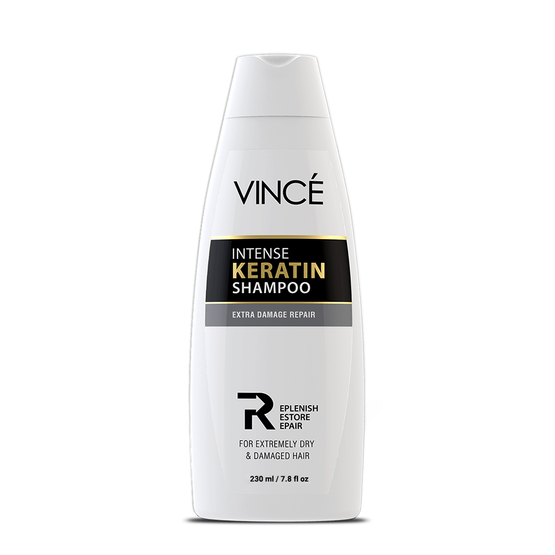 Intense Keratin Shampoo for Extra Damage Repair by VInce Beauty in UAE