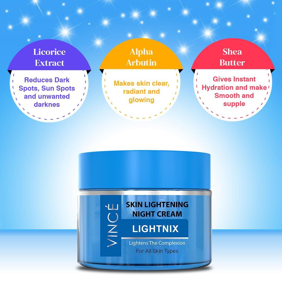 Skin Lightening Night Cream For All Skin Type