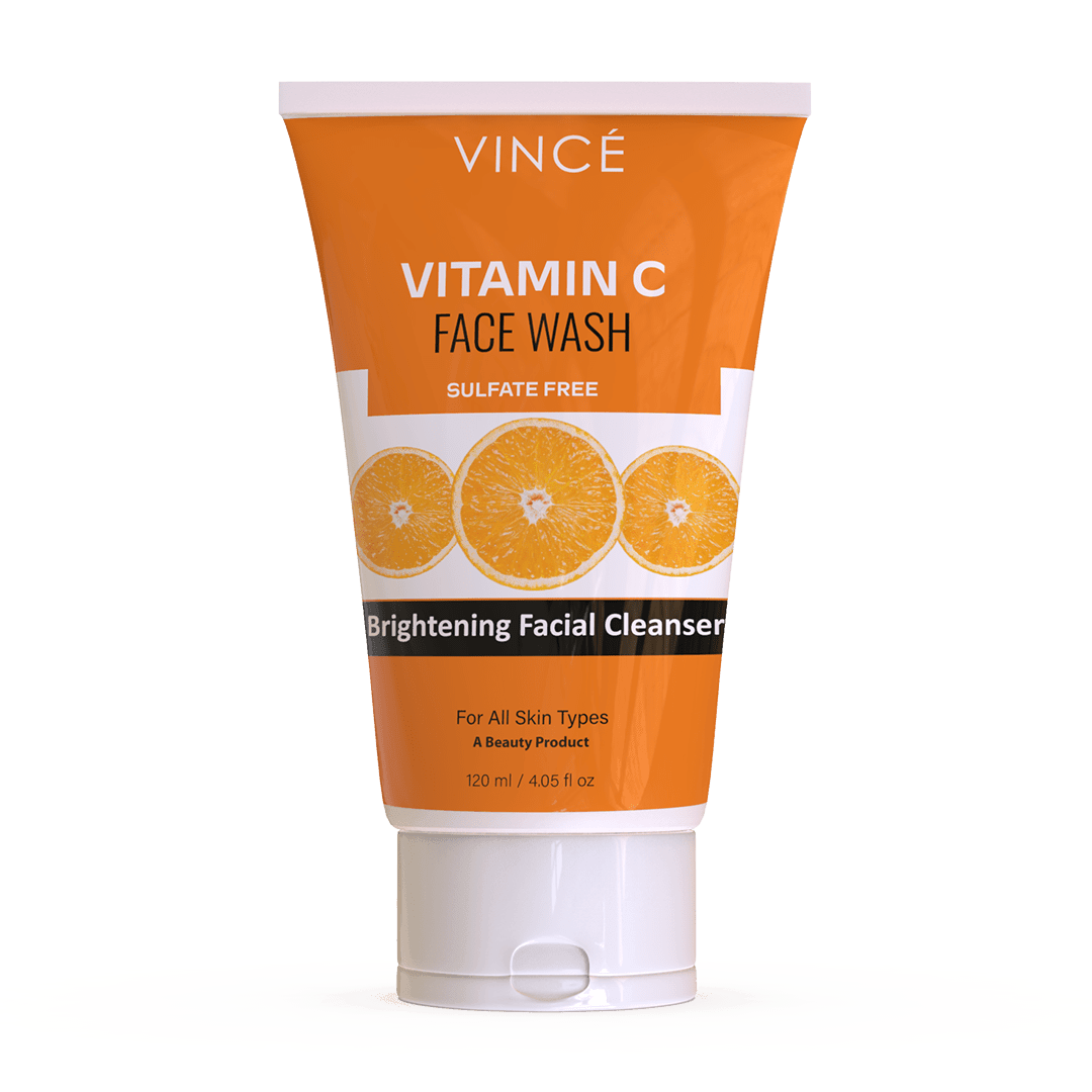 Vince Vitamin C Face Wash 120ml Restore Radiance Brighten Skin